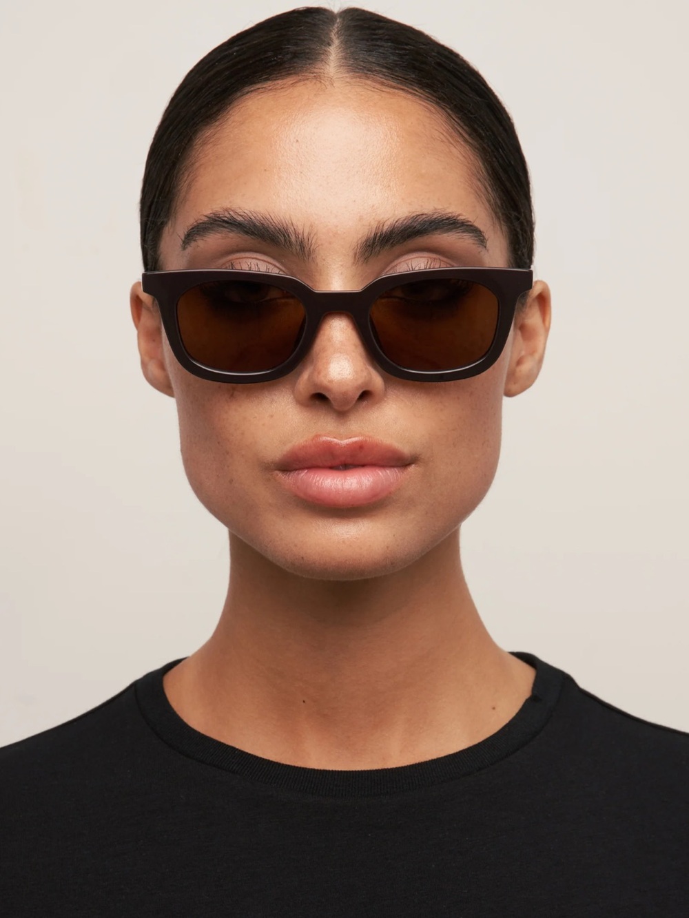 NWT OTRA NIA Sunglasses Dark Chocolate